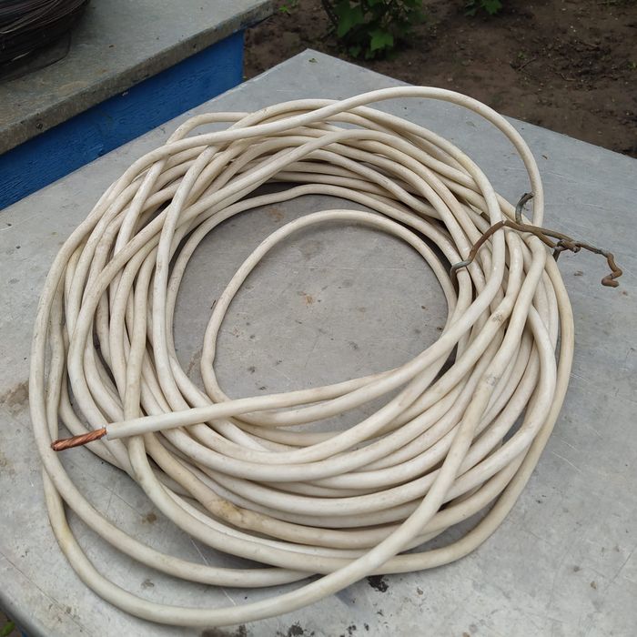 Проволока для вязания веник. Кабель медный