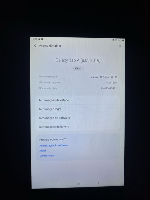Samsung Galaxy Tab A8 (2019) – 8" | 32 GB | Wi-Fi64354164427651124