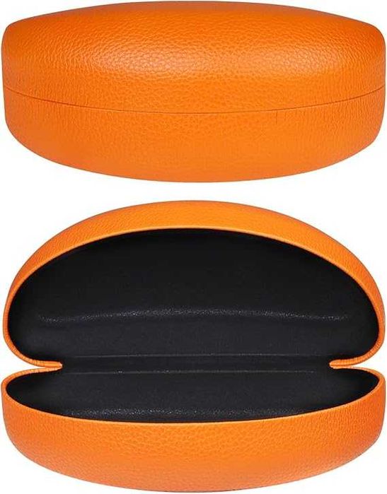 Twarde Etui MOLSHINE Na Okulary Klasyczne Słoneczne Pomarańczowy