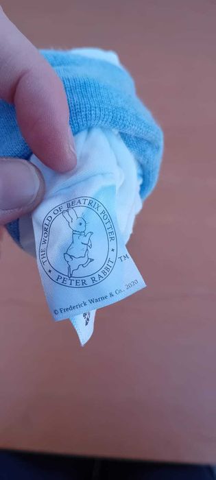 Pantufa-meia Antiderrapante Bebé "Peter Rabbit"