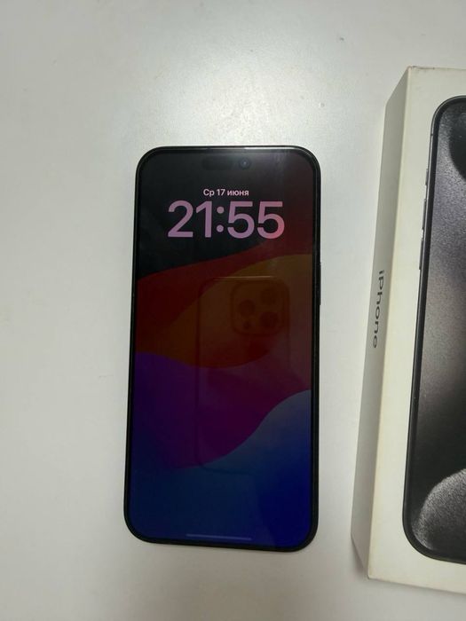 iPhone 15 pro max, 512 GB, Black Titanium
