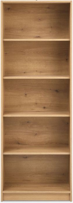 Стеллаж 5 полок для дома/торговли теплый дуб