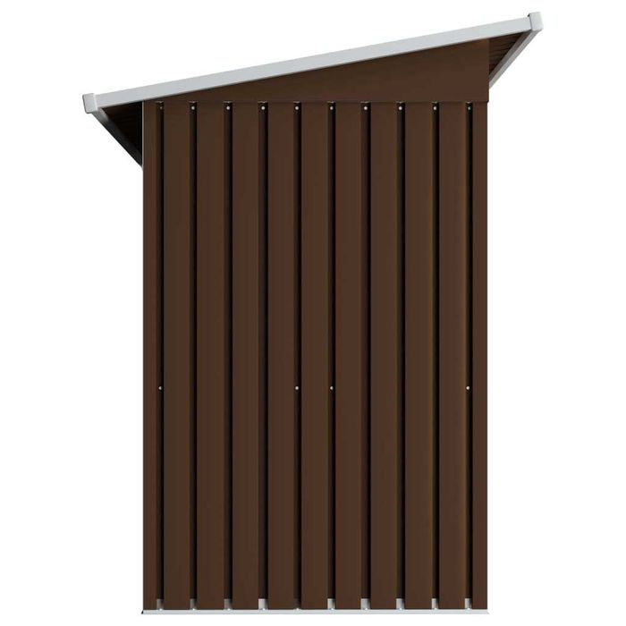 Abrigo de Jardim Metálico 194x121x181 cm – Compacto e Resistente