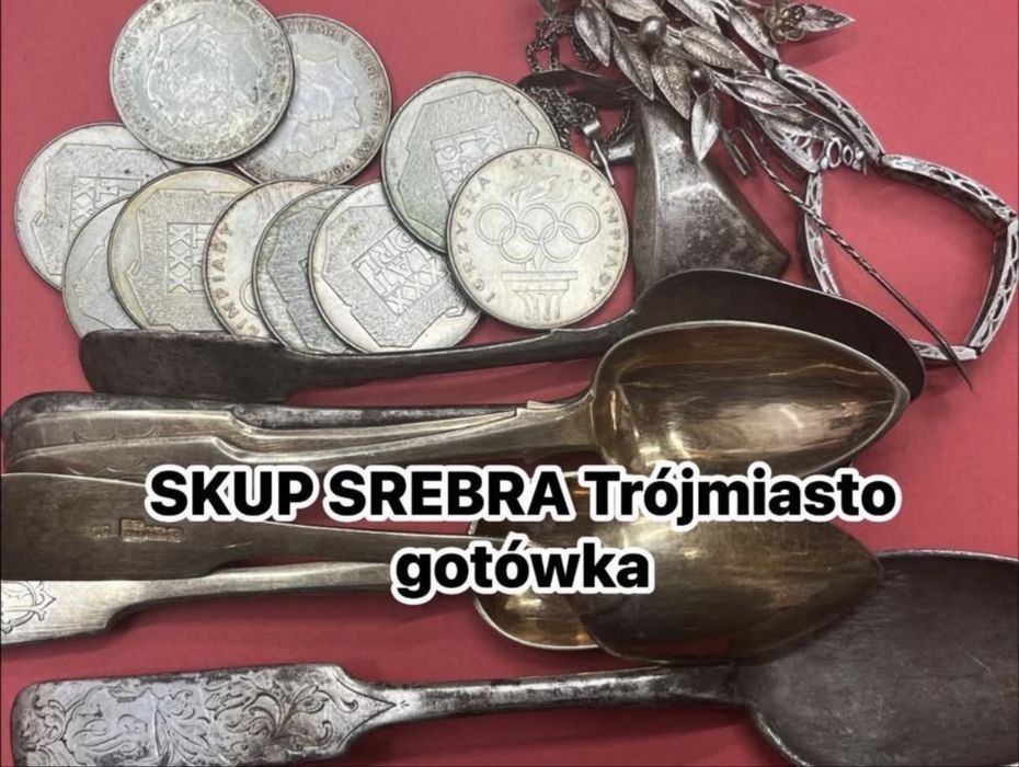 Kupię  sztućce naczynia  patery  ze srebra posrebrzane