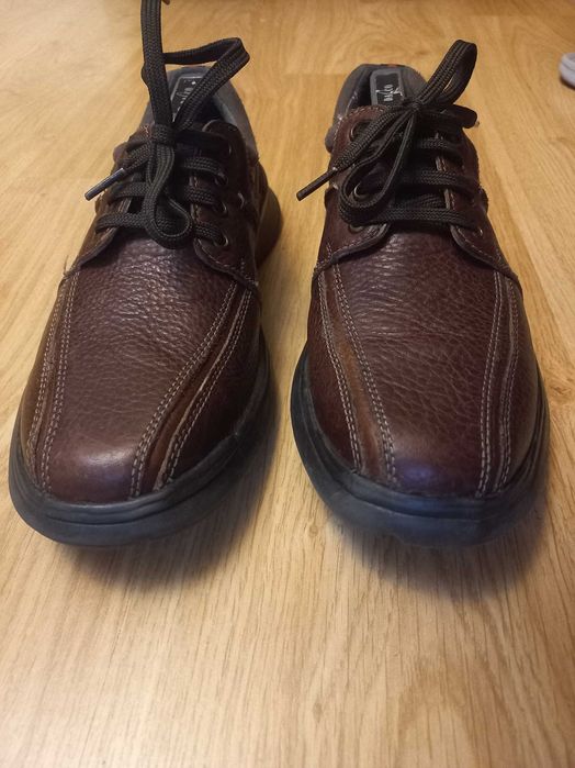 Мужские новые  кожаные туфли Clarks 42 p.