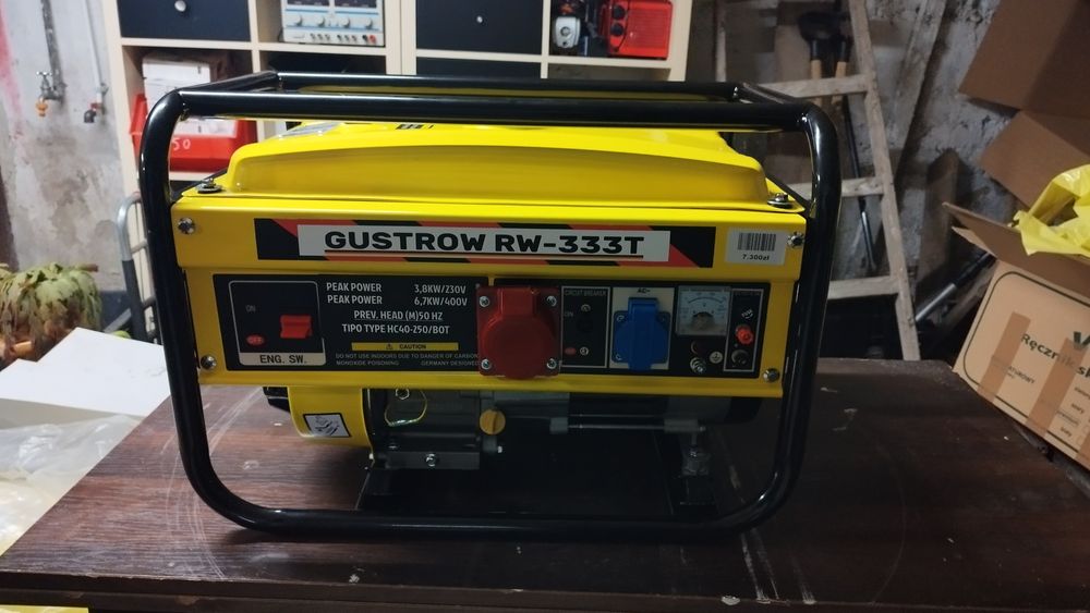 Agregat prądotwórczy    Nowy