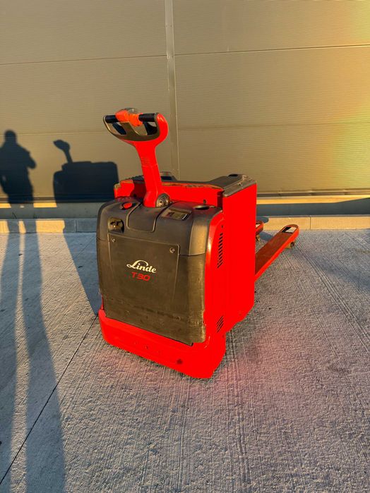 Linde T30 paleciak elektryczny widły 180cm 2016r wózek paletowy