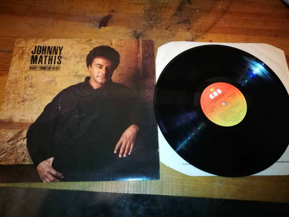JOHNNY MATHIS - Right From The Heart LP