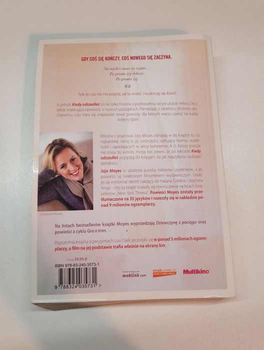Kiedy odszedłeś Jojo Moyes