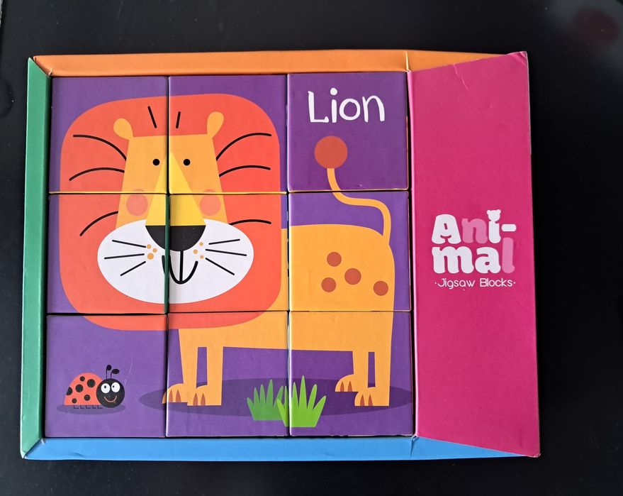 Puzzle de animais 3D 6 em 1  jogsaw blocks