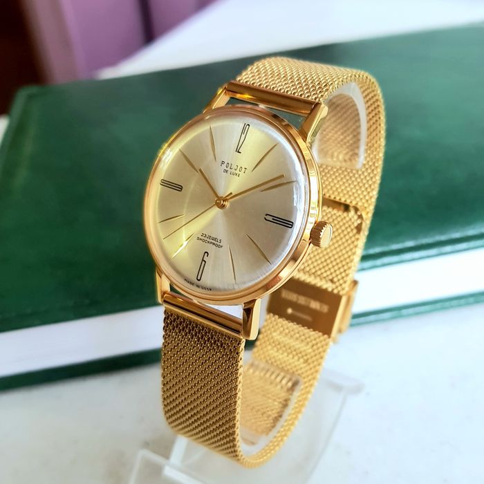 Годинник Полет Полёт Часы Poljot de Luxe cal. 2209 made in USSR СССР