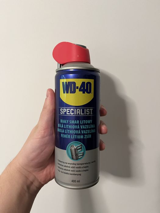 Nowy WD-40 Specialist biały smar litowy 400 ml