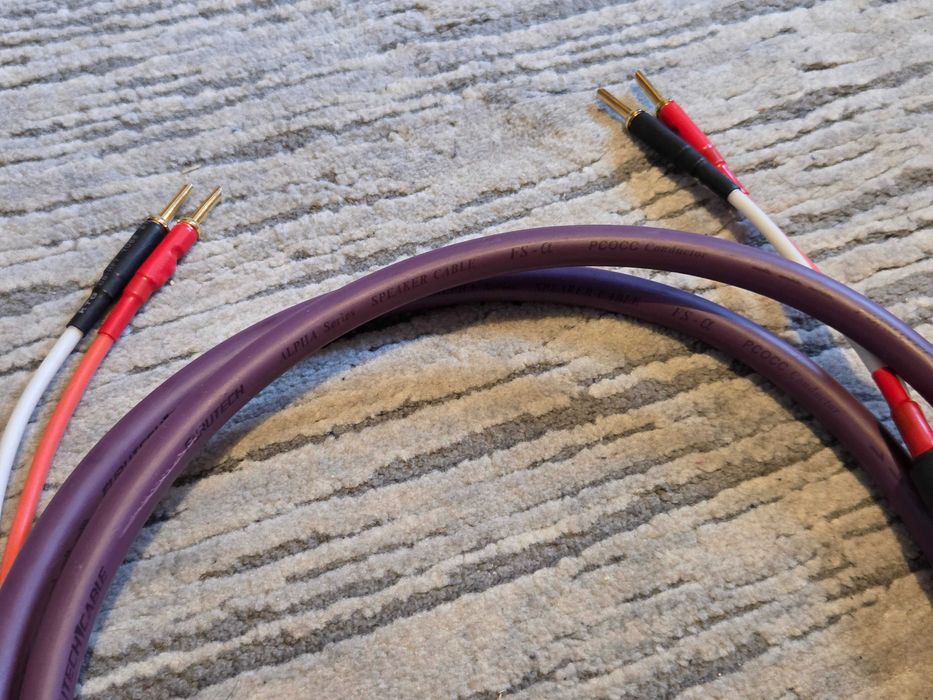 Kabel głośnikowy Furutech FS-ALPHA / PCOCC Conductor 2 x 2,5m