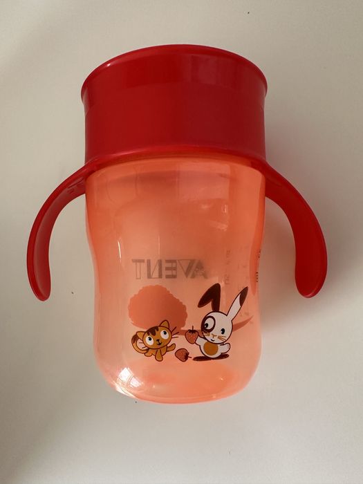 AVENT Kubek do nauki samodzielnego picia 9m+ 260 ml