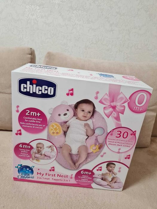 Ігровий килимок Chicco "Моє перше гніздечко" новий