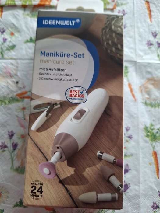 Zestaw do manicure na baterie