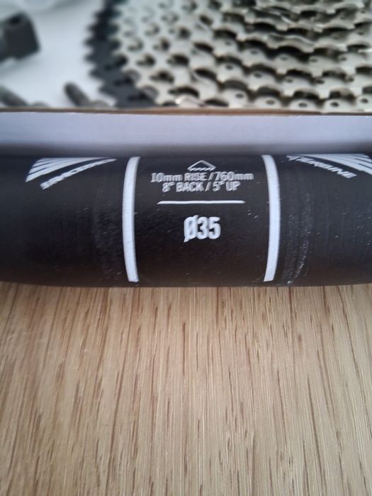 Guiador Raceface Turbine + Avanço Raceface Aeffect + Cassete11v + Shif