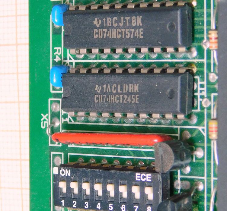 Części elektroniczne z P80C31 12 INTEL odzysk [LIP]9
