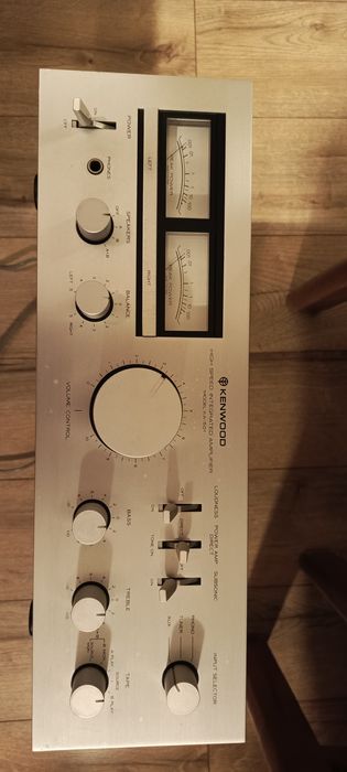 Wzmacniacz Kenwood KA501 i dedykowany tuner