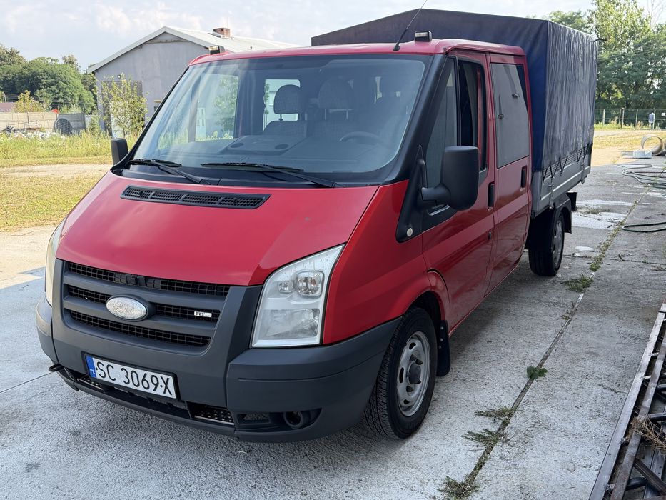 Ford transit brygadowka wywrot 7 osobowy