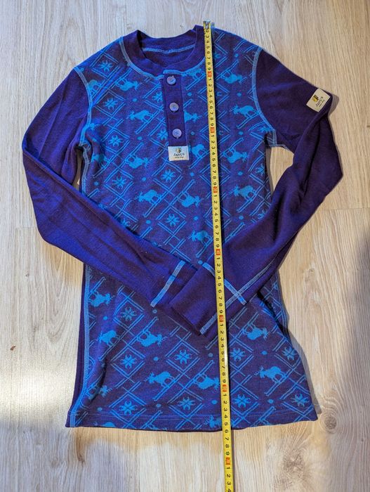 bluzka z długim rękawem roz. S  Janus 100% merino