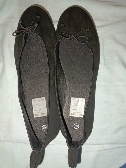 Czarne baleriny 40