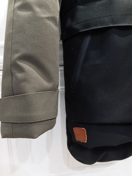 Чоловіча парка Pobedov, чорний хакі, розмір  S, M.