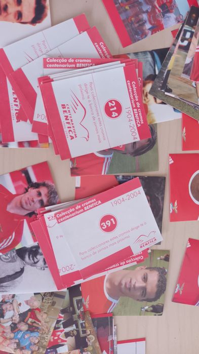 Cromos Centenarium Benfica 2004