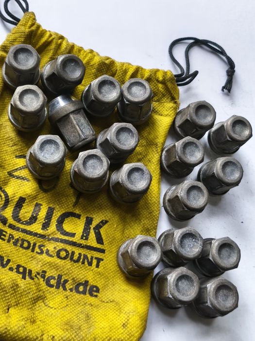 Гайки колісні М12*1.5 конус 20 шт Kia Hyundai Mazda Toyota Suzuki