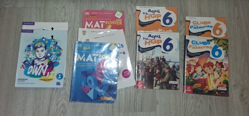 Manuais Escolares 6.ºano