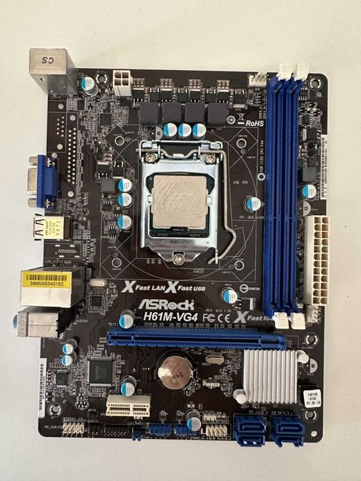 asrock h61m vg3 - купити комплектуючі для ПК - Ціна на OLX.ua
