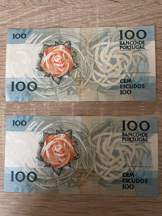 Nota 100 escudos Fernando Pessoa