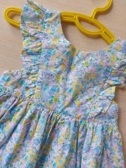 Літня сукня jojo maman bebe для дівчаток з оборами