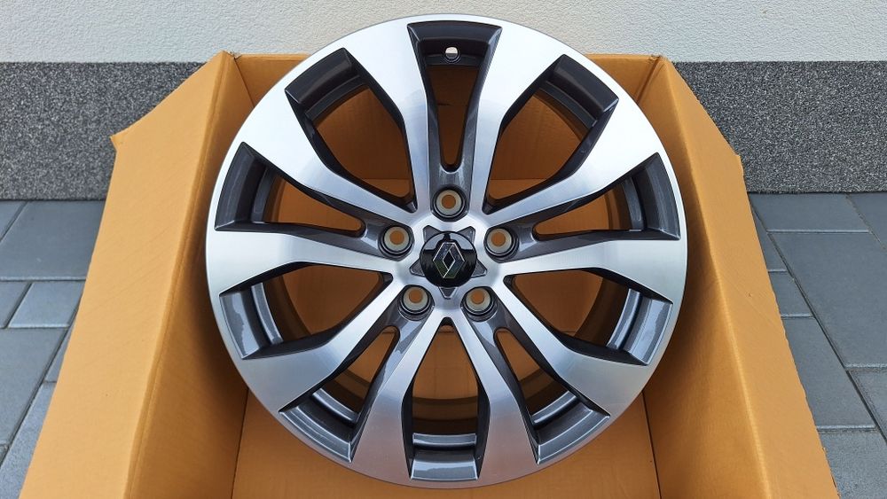 Nowe Alufelgi 5x114,3 R17 Renault Megane IV Kadjar Captur Nissan Qashqai Dacia
