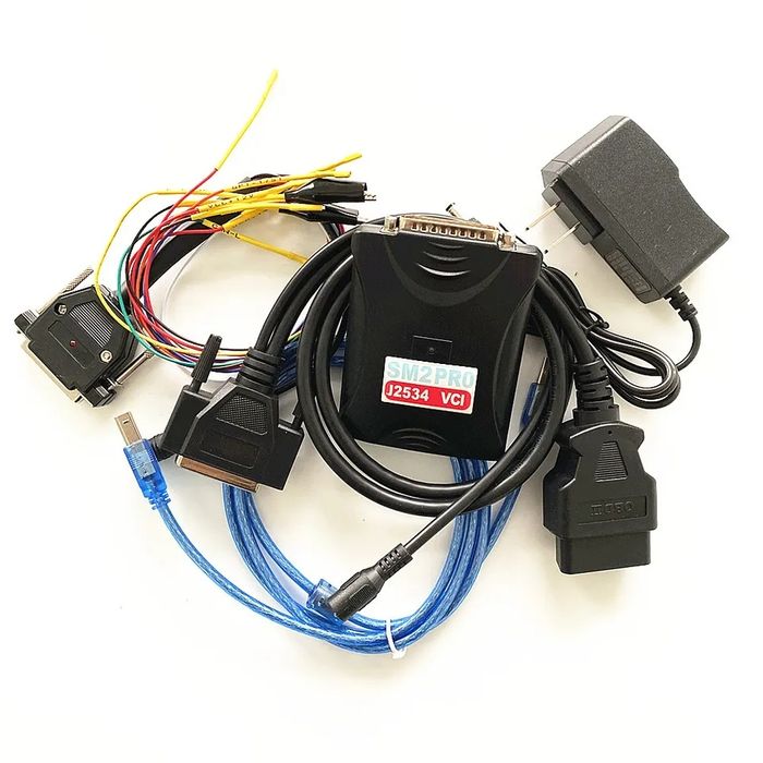 SM2 Pro J2534 VCI HW Versão 2.21.21 OBD2 ECU Programador Ler escrever
