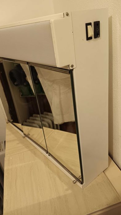 VINTEIS armário casa de banho três portas de espelho