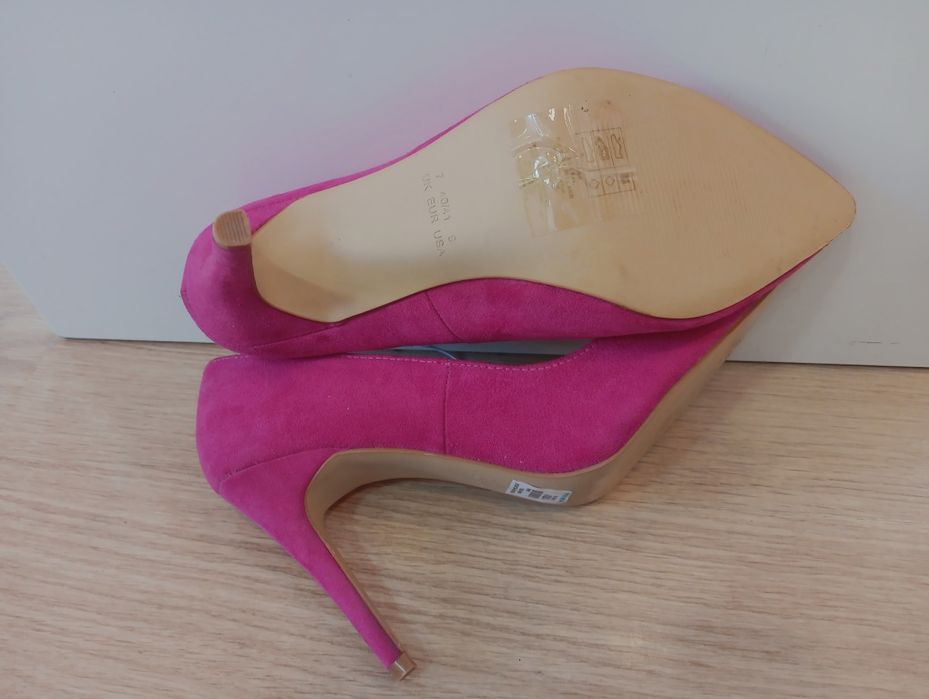 Stilettos rosa fucsia novos