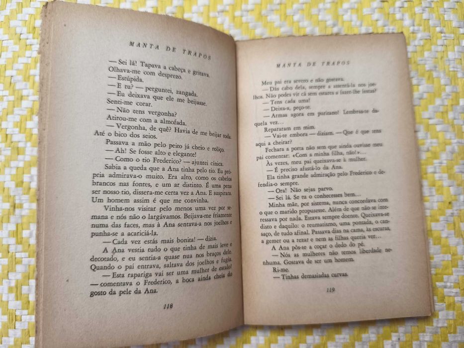 Manta de trapos - Miguel Barbosa
1ª Edição de 1962