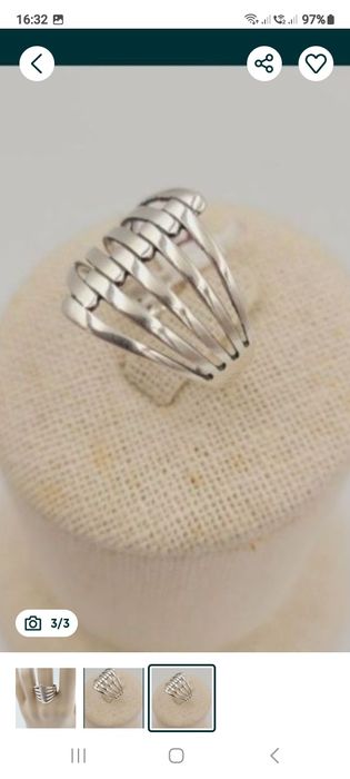 Srebrny pierścionek pr 925 nowe