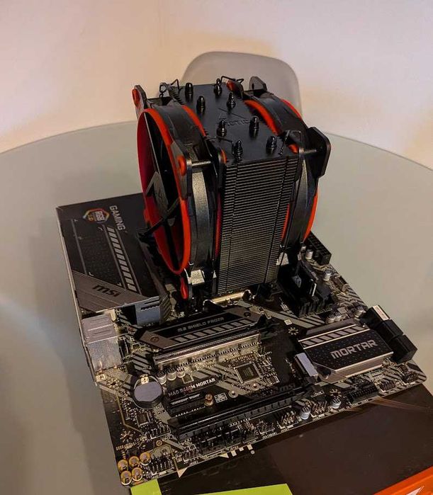 Build PC - Board Gaming MAG B460 TOMAHAWK + i5 10400 + Cooler Artic +16 GB RAM