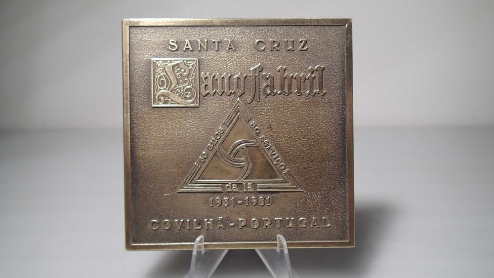 Placa de Bronze da LANOFABRIL
