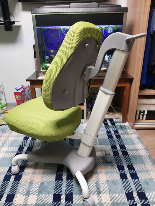 Крісло дитяче комп'ютерне GT Racer C-1240 Orthopedic Green