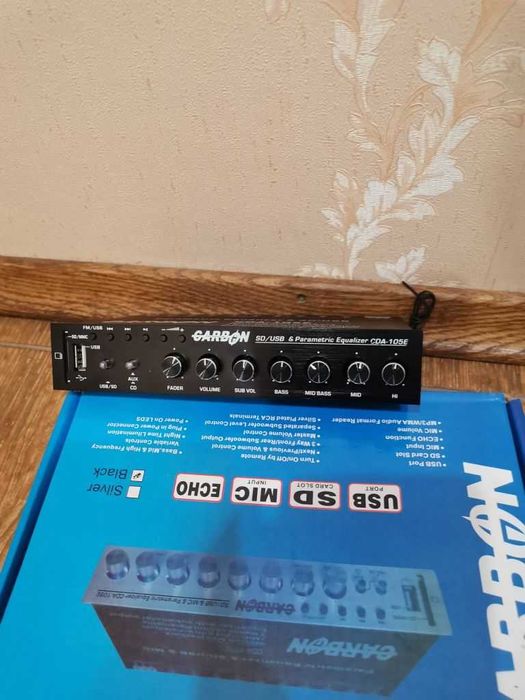 Эквалайзер усилитель предварительный Carbon SDA-105E