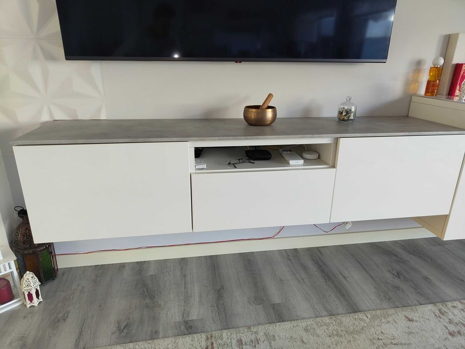 Móvel TV + 2 Módulos IKEA BESTÅ Selsviken (Vendo Conjunto ou Separado)