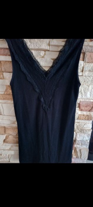 Super bluzka czarna na lato  38/M