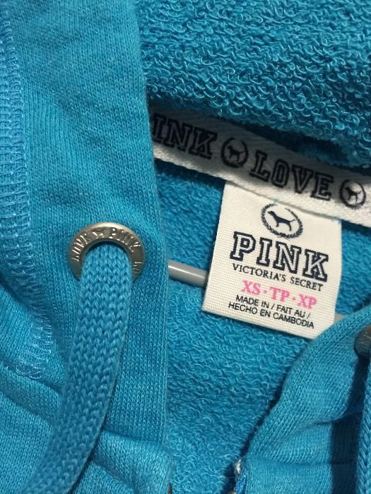 кофта толстовка батник свитшот Victoria Secret Виктория Сикрет Pink