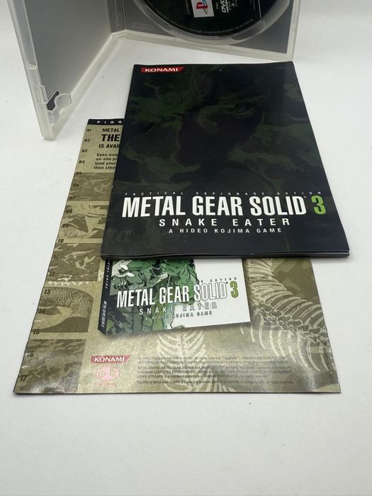 Metal Gear Solid 3 Ps1 nr 3047