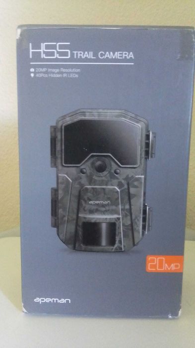 Câmara Vigilância / Caça 20MP IR Apeman – Nova!!