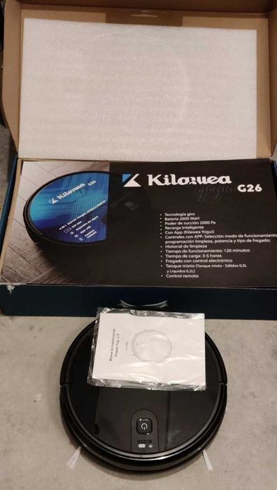 Robot Aspirador Kilawea Yogi G26 – Para Peças / Avariado