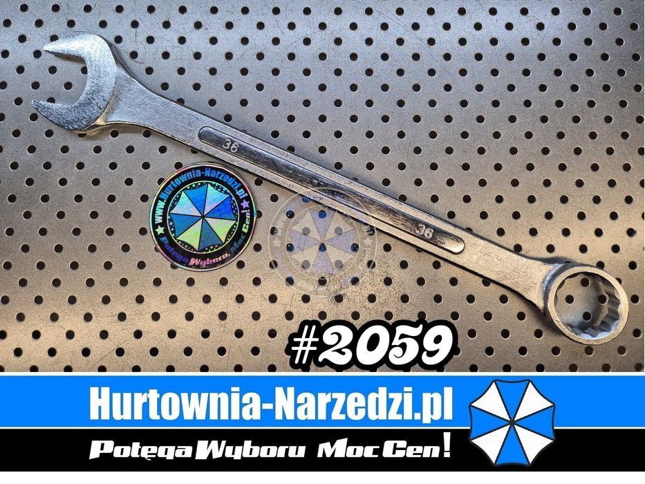 Klucz płasko oczkowy 36mm klucz 36mm klucz płaski 36mm